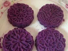 紫薯月饼！😋