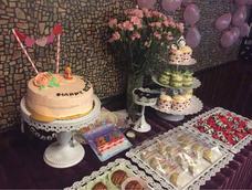 【香草天空】这款牛轧糖是小朋友生日趴体必备的哦~看那满满的一盘子,却很快就消灭掉了^_^