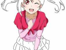 妮可妮可妮，画好了😁❤️ (  ⚫︎ー⚫︎  ) balalala~
　／　　　   ＼
  /　　　  ○  　
/　 /  　　    ヽ   大白
　/　 　　　  　
 Ԏ　　　　     Ԏ/
　卜−　　   ―イ
　  　　/　   /
　　 ︶　   ︶