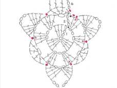 我钩的好大,不过自己很高兴,会看图了,加油吧,就是好大呀!做挂件吧!