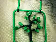 感谢青森教程，我小改了下，用了一个买大的金属方镯。再次谢谢😘😘