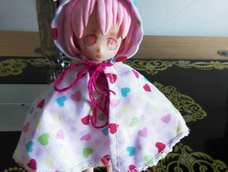 #ob11#给小桃夭做了个花斗篷 (ノ´▽`)ノ♪好可爱好可爱,就是太小了有点虐_(:3」∠)_