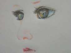 为什么我的嘴总是画不对位置ಠ~ಠ 改了一次后彻底擦不掉了( •̥́ ˍ •̀ू )还不如不改