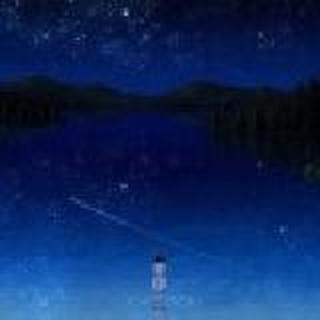 ༒我静静地看夜的空༂