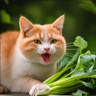 吃香菜的猫