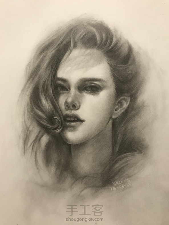 素描—临摹—朦胧美 第2张