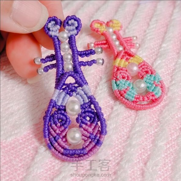 有朋友喜欢的琵琶教程来啦，有个捣蛋的娃在，略显潦草，请见谅哟 第1张