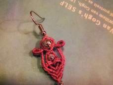 感谢教程，手上没有项链，就改成了耳坠，