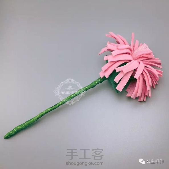 祝大家节日快乐！亲手做朵花送麻麻吧！！ 第4张