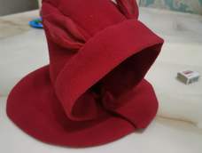 把不穿的大衣剪了,大块布料不够,斗篷变披肩😂