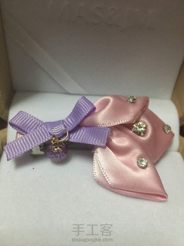 成品挺好看哒 就是没找到那种小带子