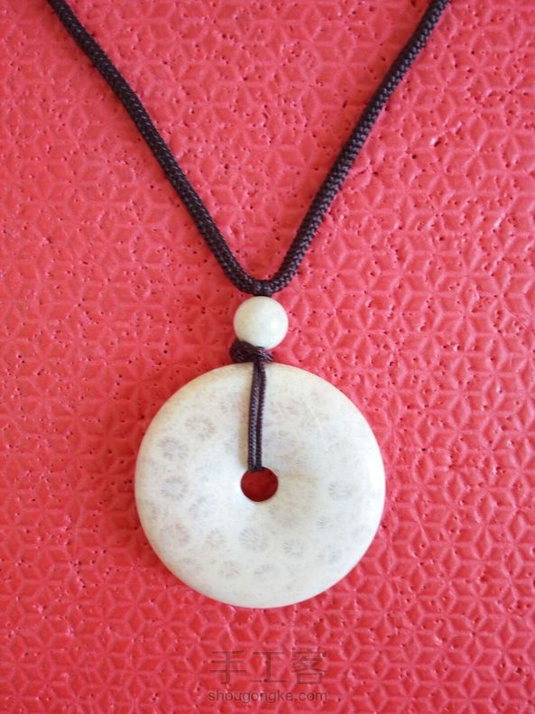 根据教程把刚买的平安扣改造一下，颜值爆表了👻 第1张