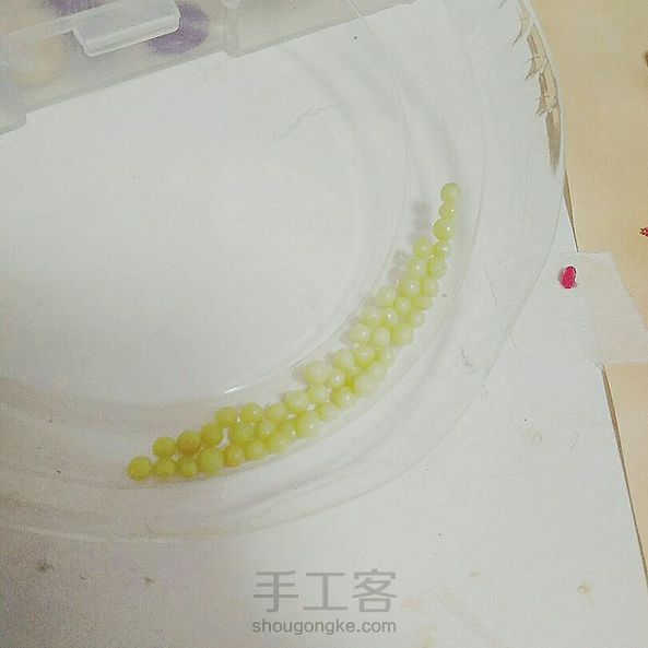 软陶葡萄，好久没撸土了，😢昨晚睡不着做哒，勉强看看教程吧，真心没好好拍😂 第2张