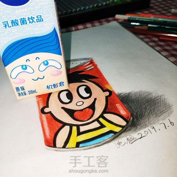 中考完啦~全校第二，全县第17~
记不清上一次画画是多久之前了🌝 第1张