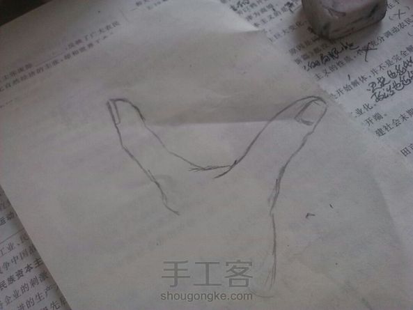 至少画两个手指还是可以的☺☺