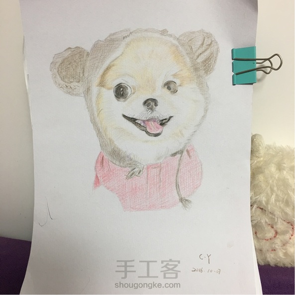 家里木有素描纸。水彩纸不太上色