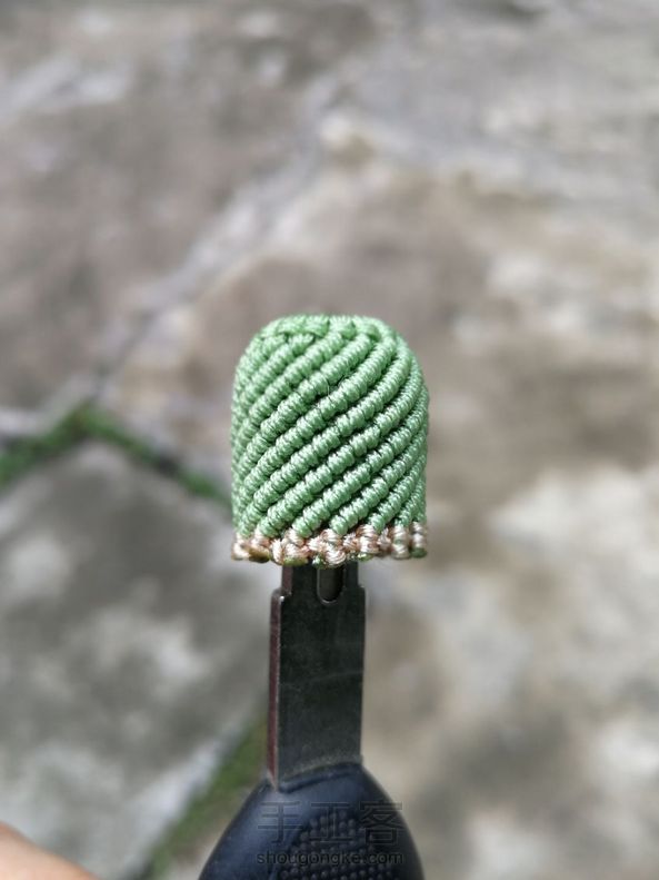 非常好的教程，做出来的流苏帽很漂亮，谢谢。