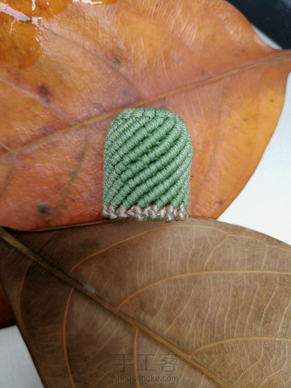 非常好的教程，做出来的流苏帽很漂亮，谢谢。 第2张