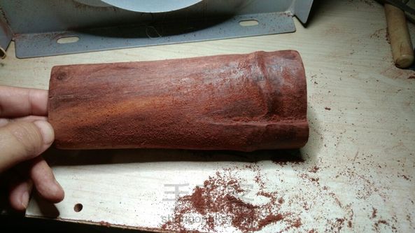 仿破竹片茶则
这血檀不错，颜色漂亮 第8张