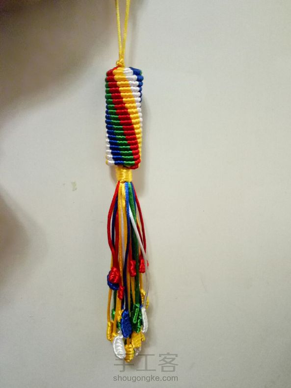 好费手的作品，不过做出来还是很漂亮的，就是线弄太短了