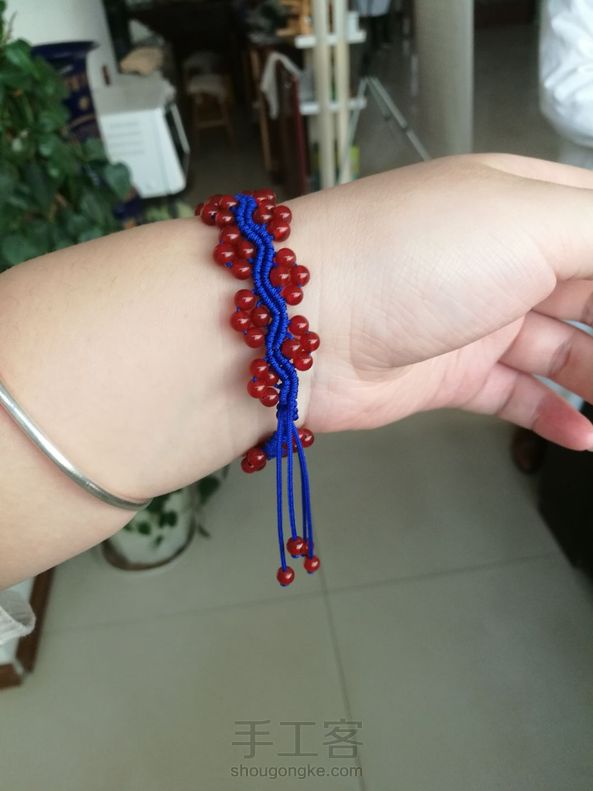 心疼我的珠子呀，整整用了96颗