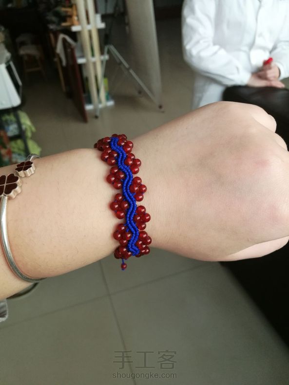 心疼我的珠子呀，整整用了96颗 第1张