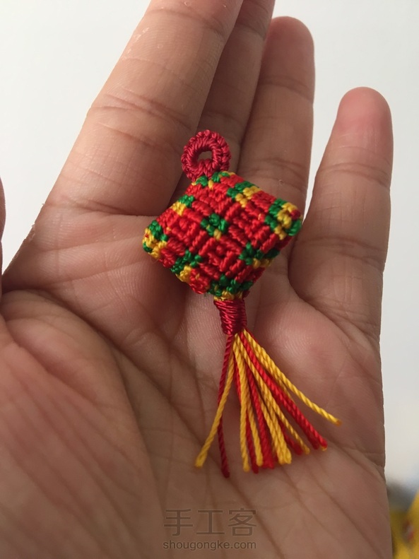 过端午，应个景，编个小粽子 第1张