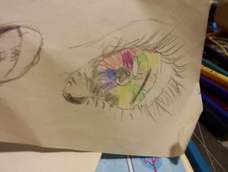 左图是我画的，右图是朋友画的。我只想呵呵了