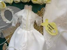 可儿体婚纱，上次没发出去？袖套改造的婚纱礼服。教程有。