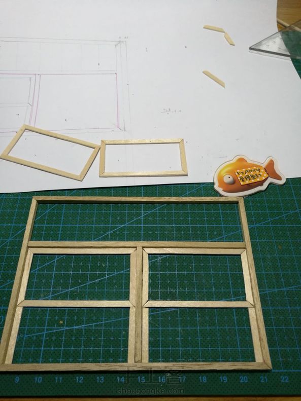 一扇窗。窗户可开。教程已发。 第5张