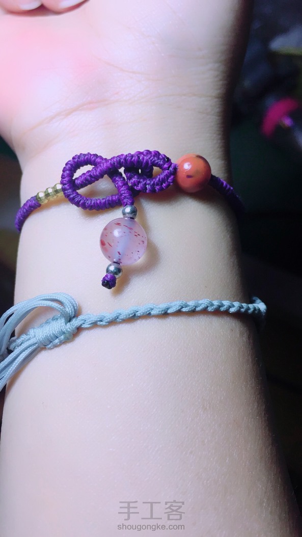 没做戒指，而是做了手绳😂😂 第4张