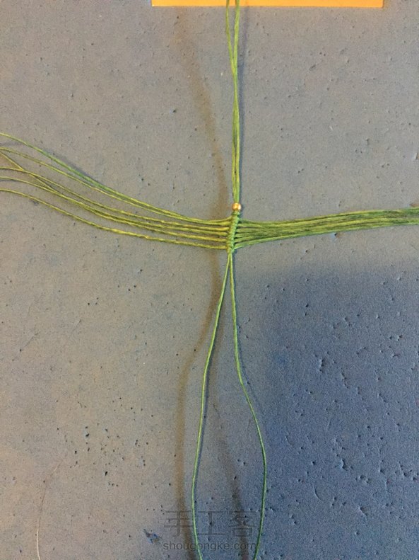 这个作业美丽而简单易懂，做出来效果美美哒，喜欢，感谢老师的无私分享。🙏顺便记下线量：30cmx8