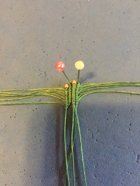 这个作业美丽而简单易懂，做出来效果美美哒，喜欢，感谢老师的无私分享。🙏顺便记下线量：30cmx8 第2张