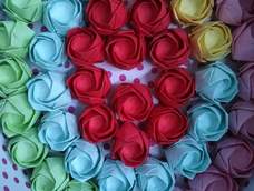 终于折完了感觉自己好厉害的样子😄