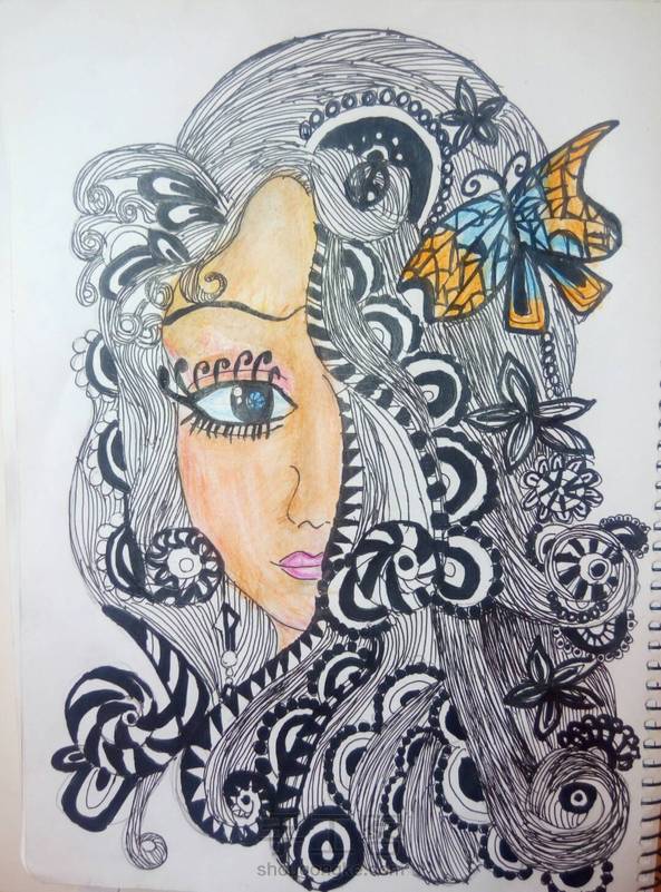 来交作业啦，细节和上色都还要再加强，绘画的时刻是能让人静心的时光