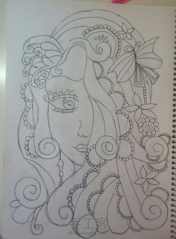 来交作业啦，细节和上色都还要再加强，绘画的时刻是能让人静心的时光 第5张