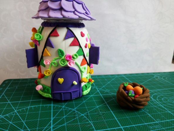 #粘土
乡间的小房子，藤萝蔓蔓 第2张