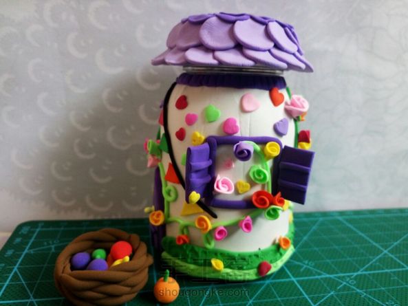 #粘土
乡间的小房子，藤萝蔓蔓 第5张