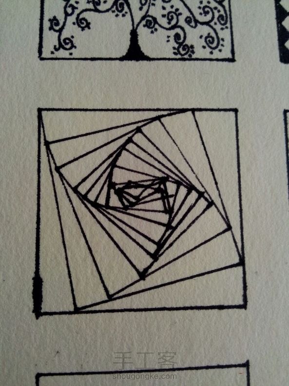 画到后面就乱了😂