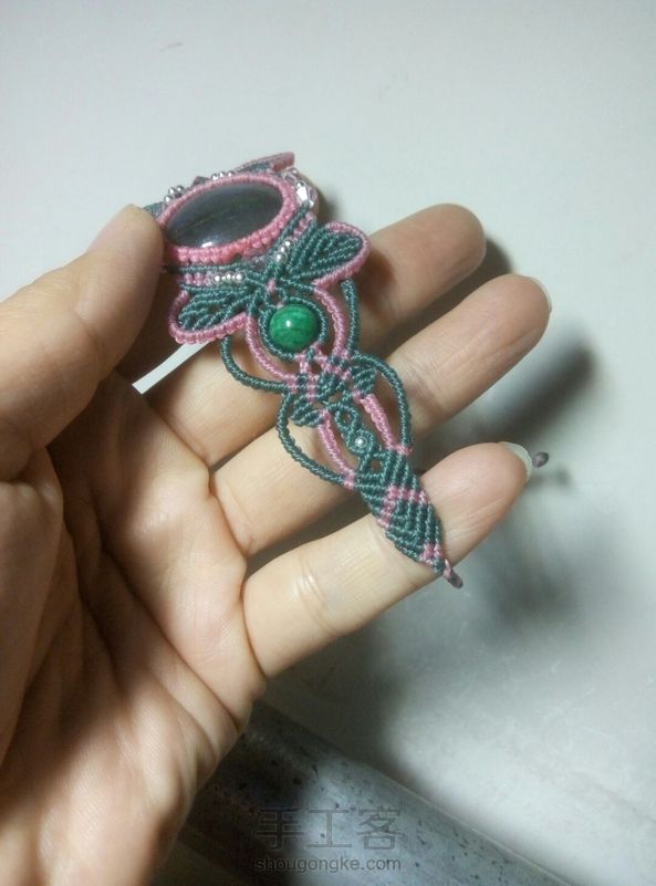 石头有点大，加线了！谢谢前辈无私提供教程！ 第2张