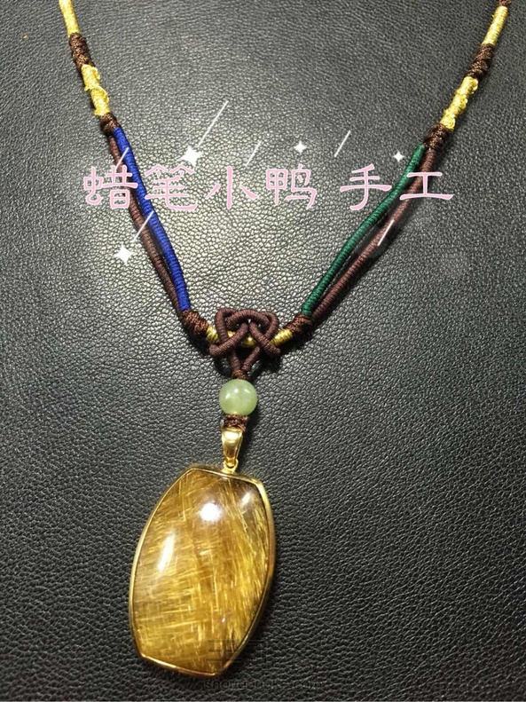 对着图片仿的金箍结！像个【爱心】！ 第2张