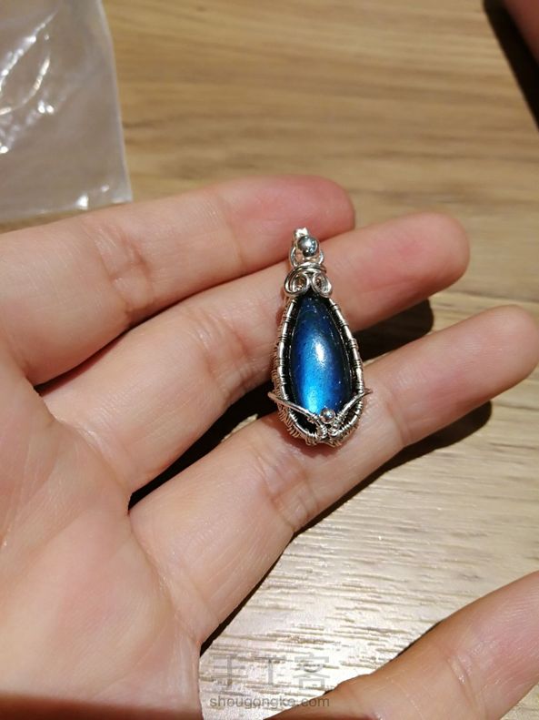 学习作品，黑拉吊坠，谢谢教程！