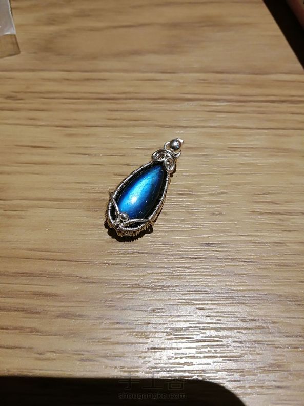 学习作品，黑拉吊坠，谢谢教程！ 第1张