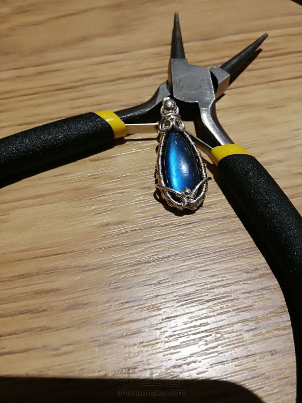 学习作品，黑拉吊坠，谢谢教程！ 第2张