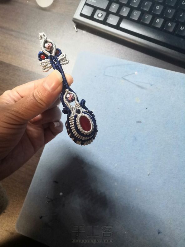 谢谢老师的教程，做得差不多了才发现比例不对，只得又加了一圈