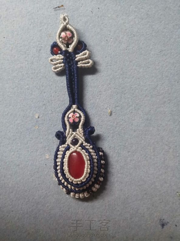 谢谢老师的教程，做得差不多了才发现比例不对，只得又加了一圈 第1张