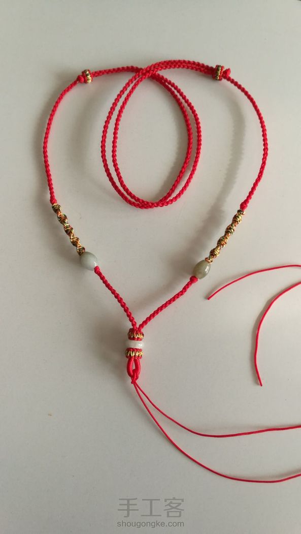 给朋友做一条红色的，自己做的墨绿色都很好看😊 第1张