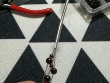 第一次做绕线首饰,挺好看的