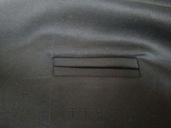 😄😄😄开的好丑啊，第一次开口袋，谢谢作者