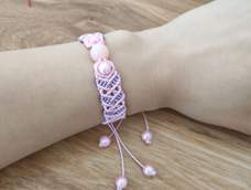 没有手链牌，就用了个大珠子